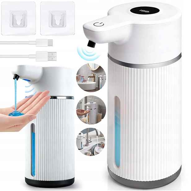 420ML Bezdotykový Dávkovač Pěnového Mýdla Automatický Usb Dávkovač Pěny