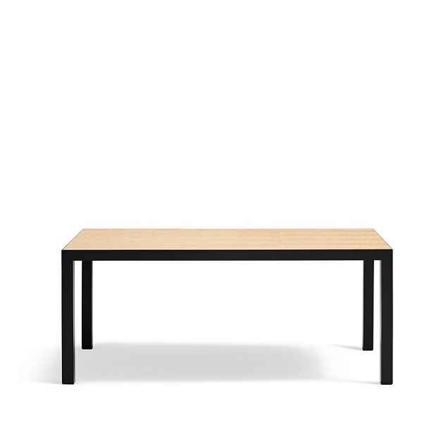 Jídelní stůl s deskou z dubového dřeva 75x180 cm Alma – Teulat