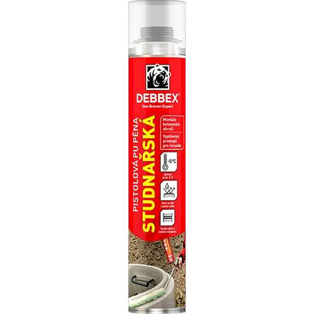 Pěna studnářská Den Braven pistolová 750 ml