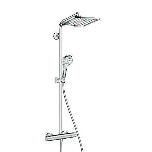 Sprchový systém Hansgrohe Crometta E na stěnu s termostatickou baterií chrom 27281000