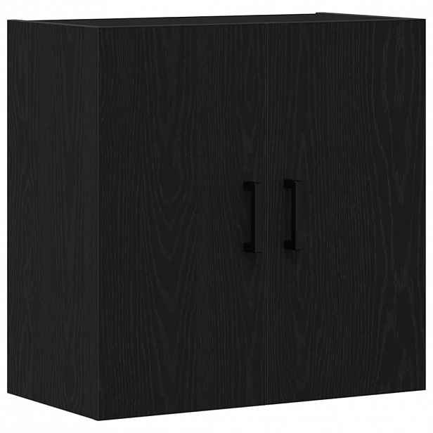 vidaXL Nástěnná skříň 60 x 31 x 60 cm Kompozitní dřevo Černý dub