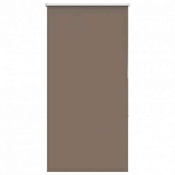 vidaXL Roleta zatemňovací Káva 85x150 cm Šířka látky 80,7 cm Polyester
