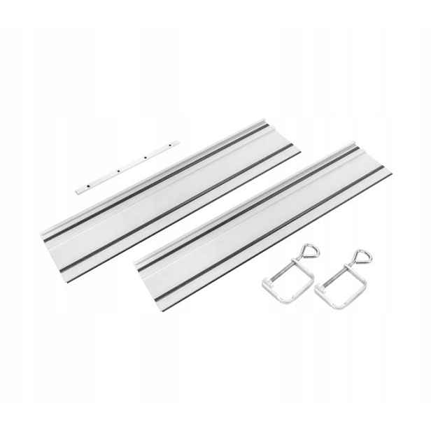 Vodicí lišty 2x700 mm spojovací materiál svorky Graphite