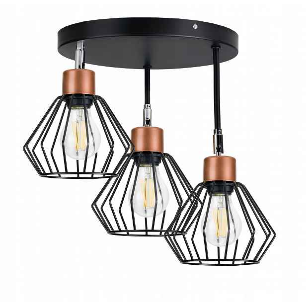 Lampa stropní Stropní Svítidlo Pohyblivý Lustr Vysoký Briliant