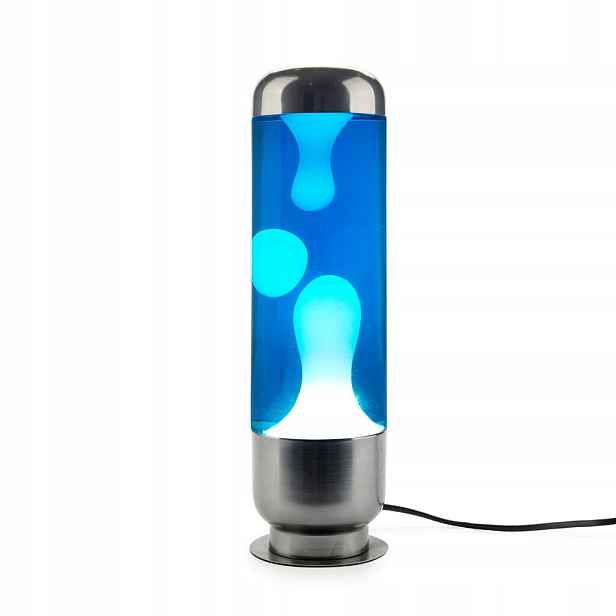 Lampička Lawa Lampa Lava magma Magmová Kapsle modrá Blue modrá
