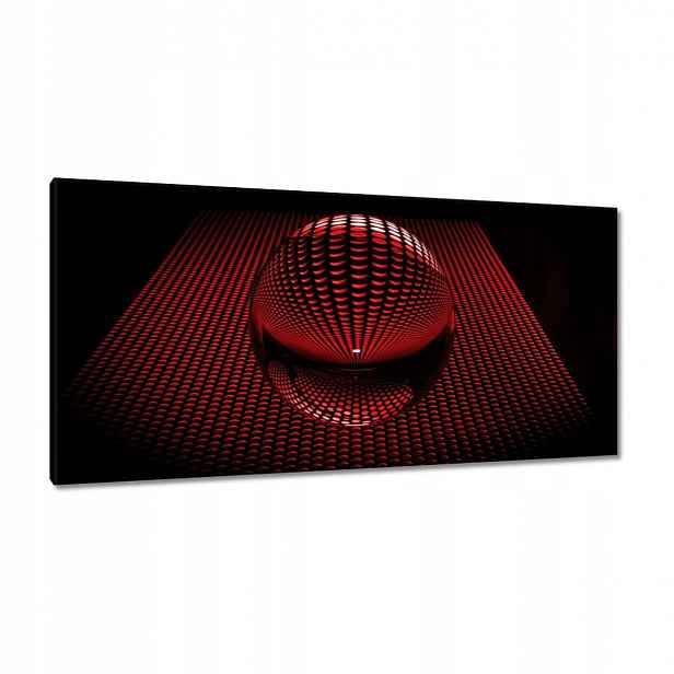 Obrazy 115x55 Červená koule Disco