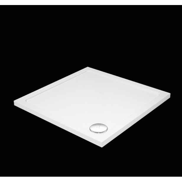 SMC 80x80cm sprchová vanička z tvrzeného polymeru čtvercová