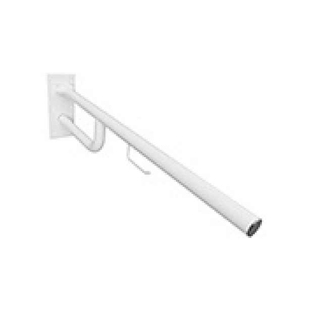 Úchyt sklopný Bemeta Help s držákem TP 850 mm bez krytky bílá