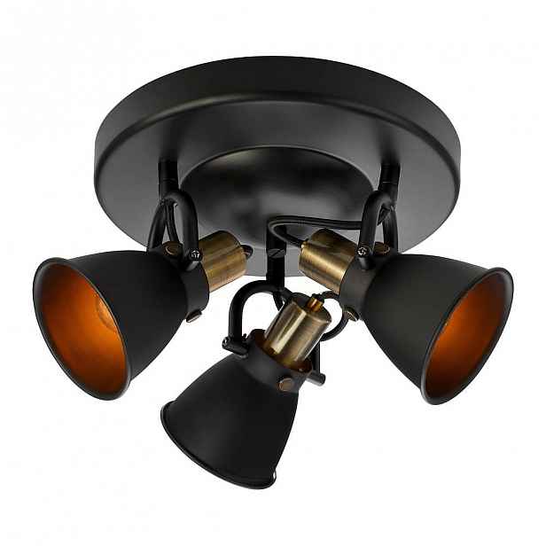 Černé stropní svítidlo Markslöjd Alton Ceiling 3L