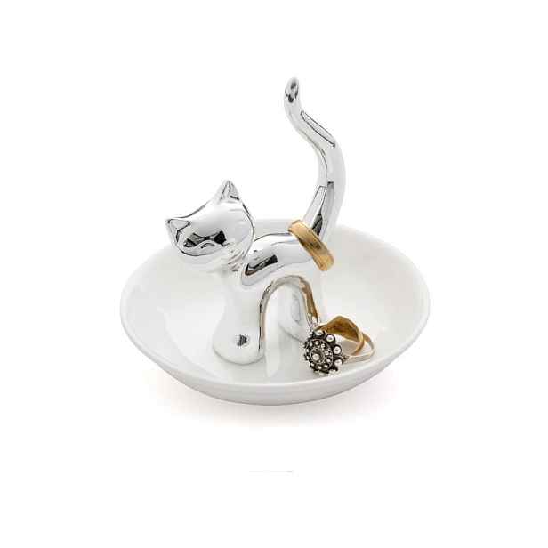 Porcelánový talířek na šperky Cat – Balvi