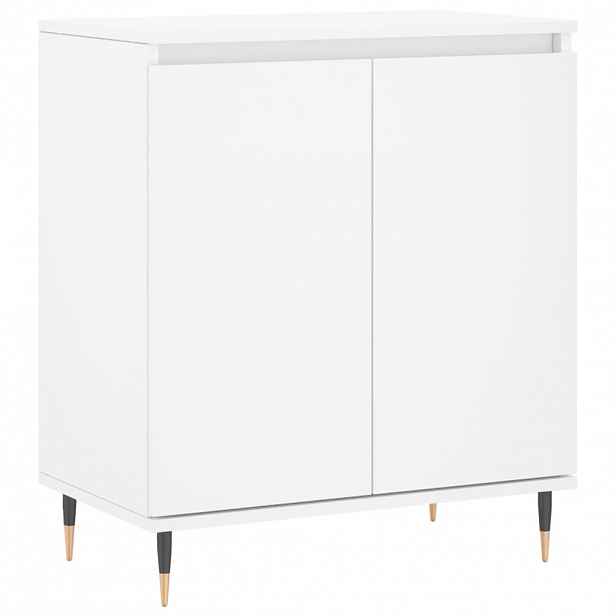 vidaXL Příborník bílý 60 x 35 x 70 cm kompozitní dřevo