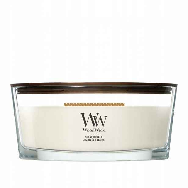 WoodWick Solar Orchid vonná svíčka elipsa 453 g