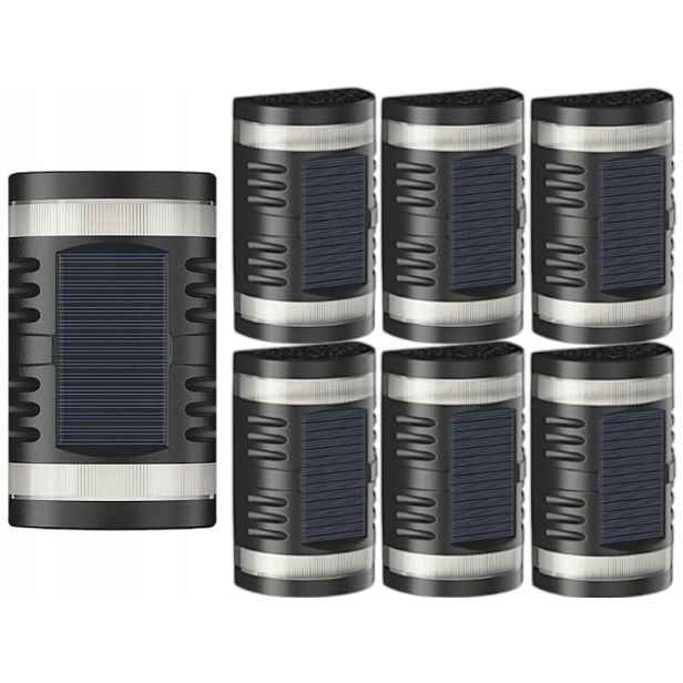 7 x Led fasádní solární lampa se senzorem