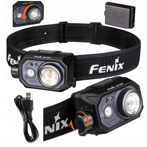Čelovka Fenix HL45R 1000 lumenů Zoom regulace zaostření paprsku