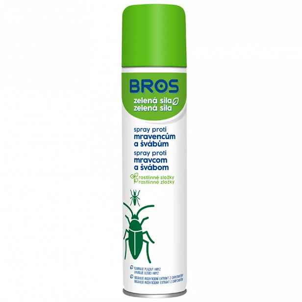 Bros spray na mravence a švábi 300 ml zelená síla