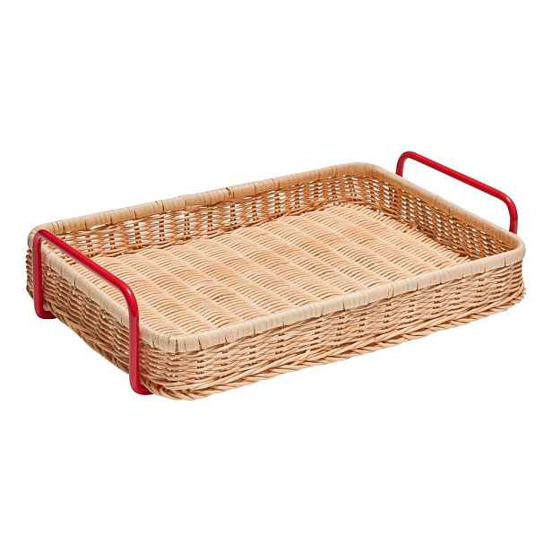Servírovací ratanový podnos 27x42 cm Splint – Hübsch