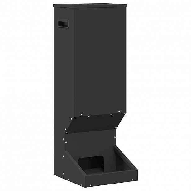 vidaXL Krmítko pro jeleny Černá 28 x 30 x 80 cm 3 kg