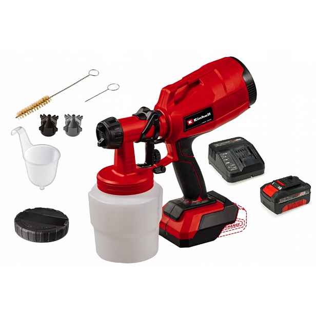 Einhell Pistole Na Malování Tc-sy 18/60Li Sada Akumulátor 4,0AH Pxc 18V