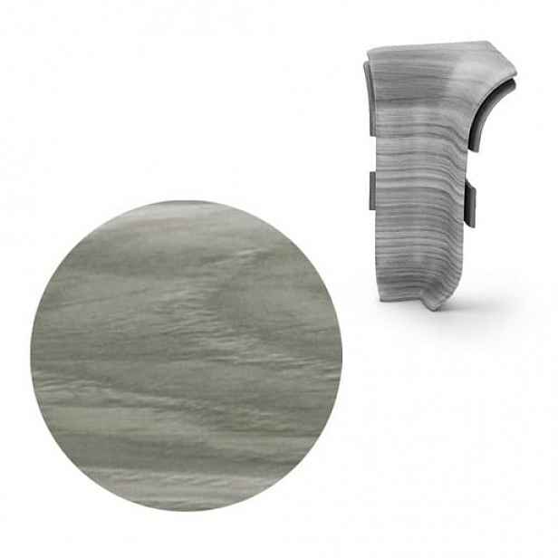 Vnitřní roh k soklu Naturel chateau , PVC délka 0,5 cm, výška hrany 56 mm, NATNGTW99