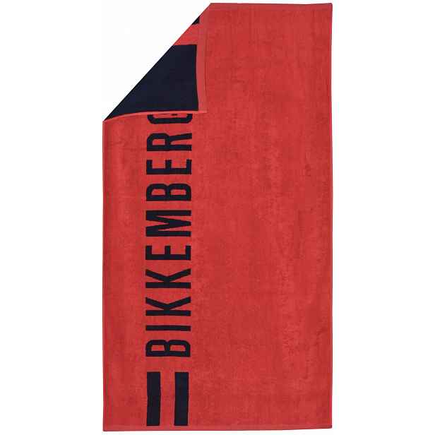 Bikkembergs Plážový Ručník BKK3MTW01 Red velká osuška