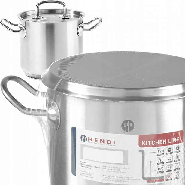 Hrnec Kitchen Line s poklicí 5 l, průměr 200 x 160 h Hendi 837207