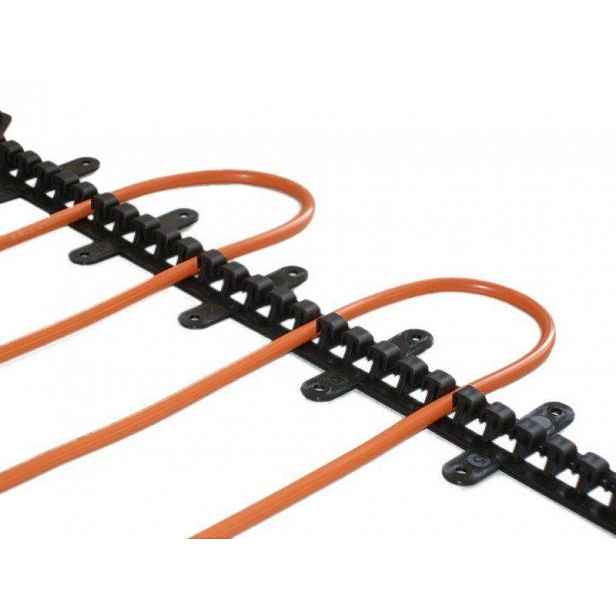 SAPHO - Plastová T-lišta pro fixaci kabelu, 50cm 35V2350009