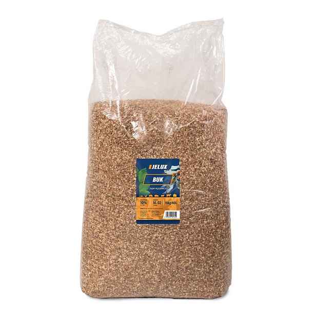 Štěpky na uzení buk 02 15 kg, uzení klobás, masa, sýrů, ovoce