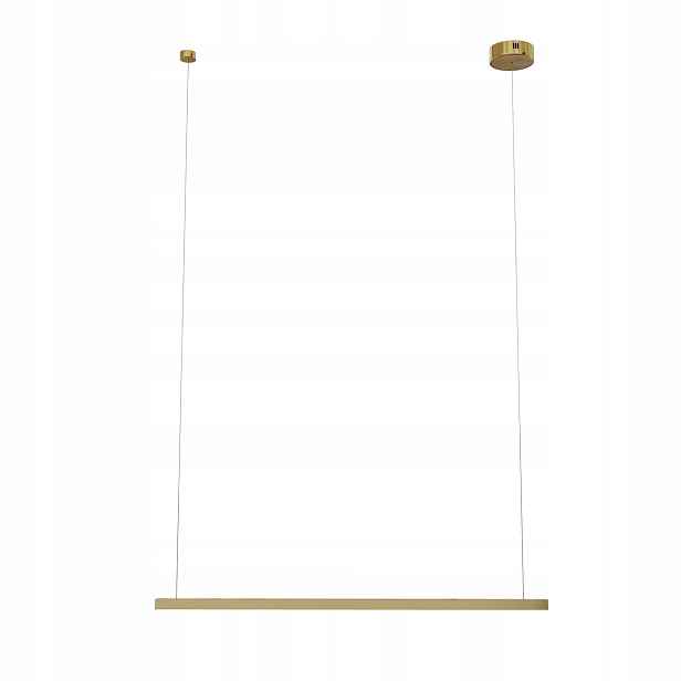 Závěsná Led lampa Trio I Zlatá 12 W P0475D MaxLight