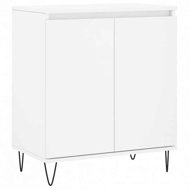 vidaXL Příborník bílý 60 x 35 x 70 cm kompozitní dřevo