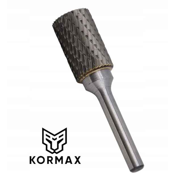 Fréza rotační pilník fi 16 mm 16x25x65x6 na kov s karbidem Kormax
