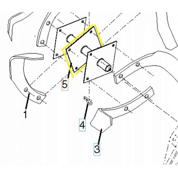 Sestava náboje Crt 170S Husqvarna 581853001