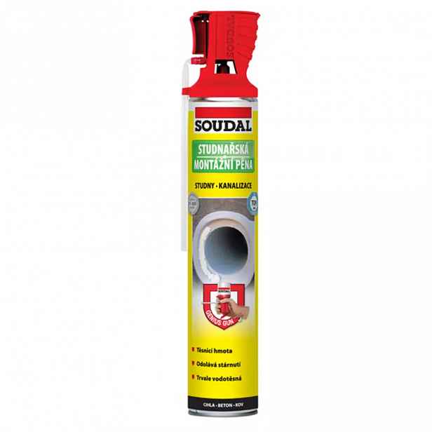 Soudal Studnařská montážní pěna Genius Gun 750 ml
