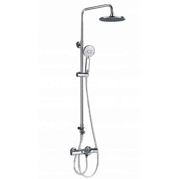 Sprchový Set Dešťová Sprcha Termostat Chrom