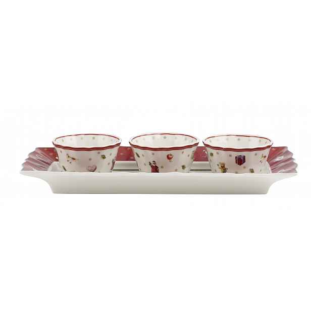 Villeroy & Boch Toy´s Delight dip vánoční sada, 4 ks