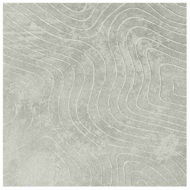vidaXL Koberec do interiéru a exteriéru PALMERAS Zelená 120 x 120 cm