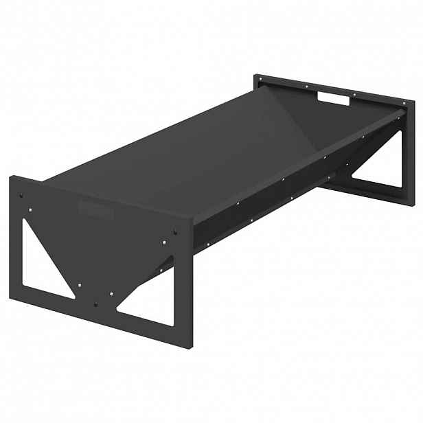 vidaXL Žlab pro hospodářská zvířata Černá 108 x 50 x 28 cm 10 kg