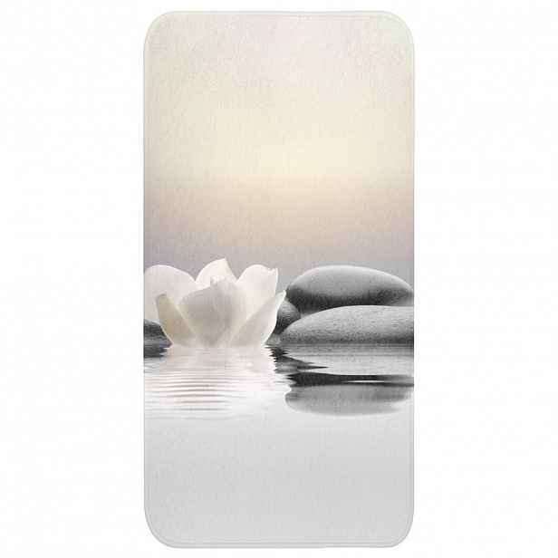 OnlyWow KOUPELNOVÁ PŘEDLOŽKA Kameny - Lotos - Bílý - Voda - Zen 60x120 cm
