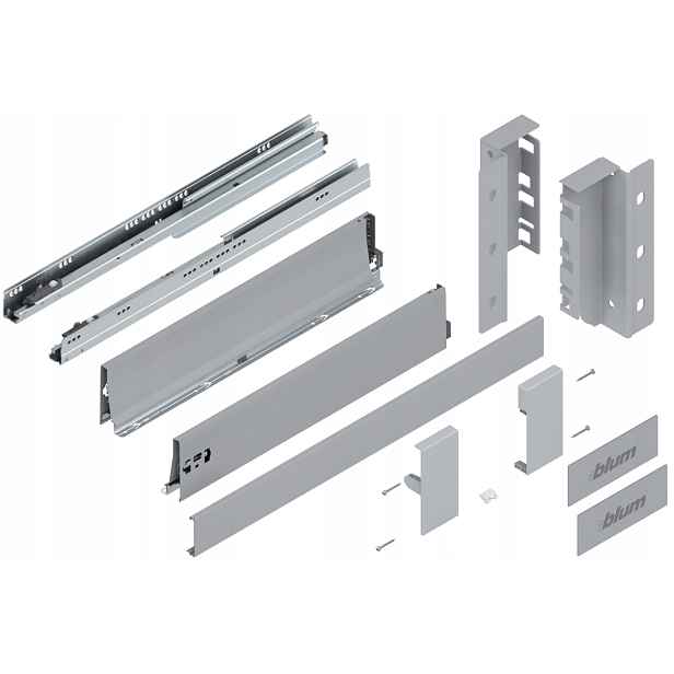 Blum Tandembox 600 Šuplík , Střední vnitřní, K, Šedá