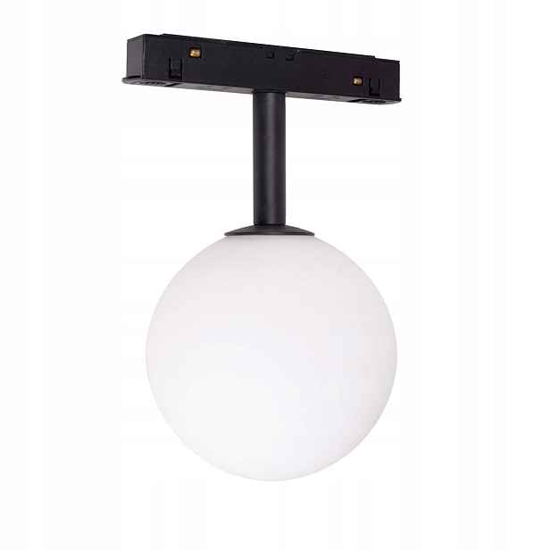 Maxlight Magnetická lampa Kula Dali Led 5.4W 334lm 3000K černá/bílá