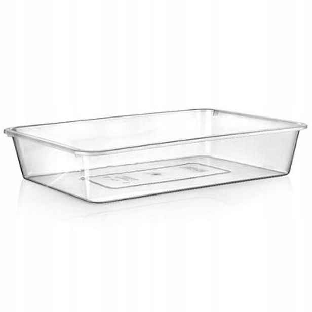 miska 25x17x5cm, transp.plast