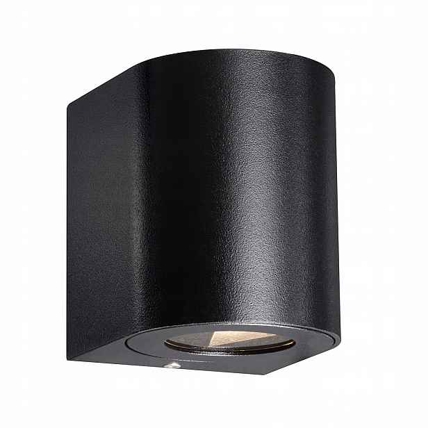 Nástěnná Led lampa Černá 500lm IP54 Terasa Moderní Canto Nordlux