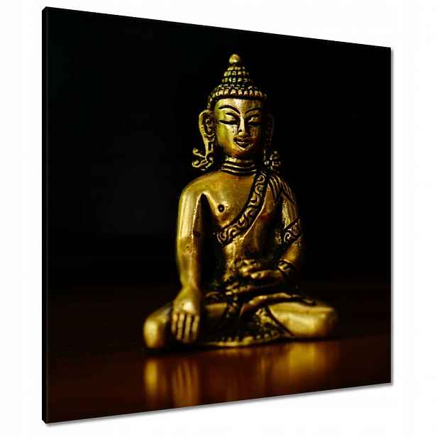 Obrazy 80x80 Zlatý Buddha Zlato