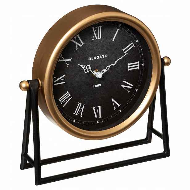 Stojanové kovové Elegantní hodiny 27 cm, jedinečné