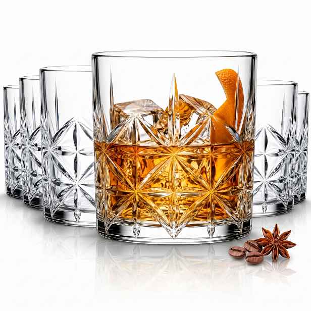 12 x Sklenice Na Whisky Nápoje A Nápoje Literatka 330 ml