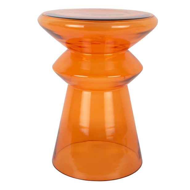 Skleněný kulatý odkládací stolek ø 32 cm Amarre  – Leitmotiv