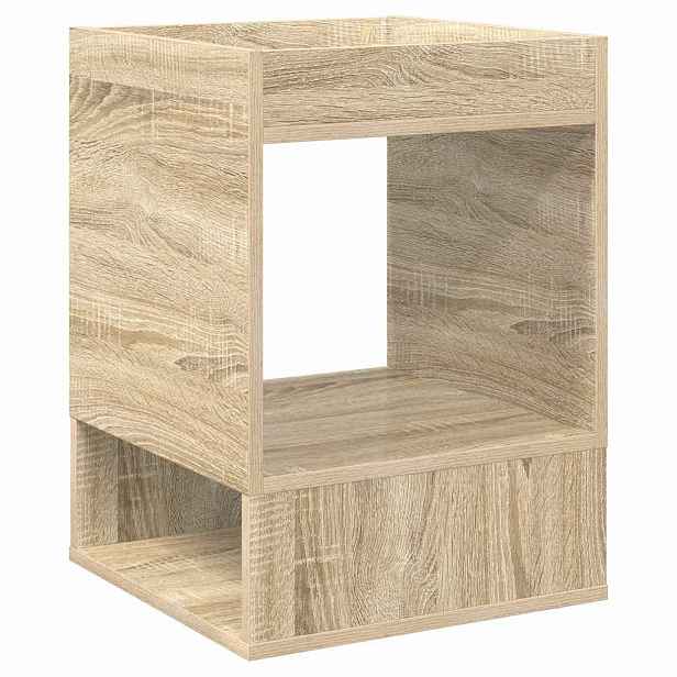 vidaXL Odkládací stolek Sonoma dub 40 x 40 x 56 cm Kompozitní dřevo