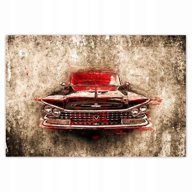 Plakáty 200x135 Červený Buick