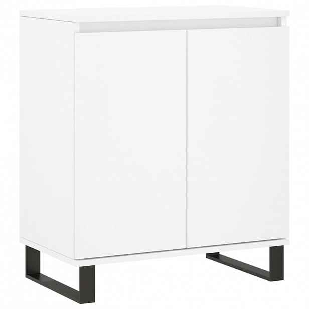 vidaXL Příborník bílý 60 x 35 x 70 cm kompozitní dřevo