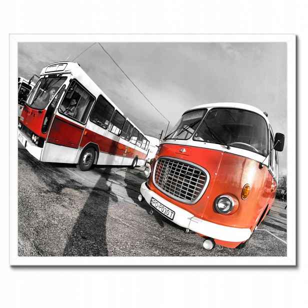 Plakáty v rámu 50x40 Červené jelče