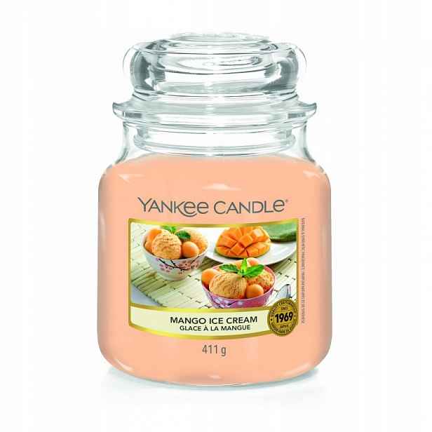 Střední svíčka Mango Ice Cream Yankee Candle